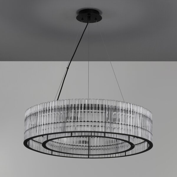 -25 % Dny MOMENTI– Skleněné závěsné světlo Nova Luce Barok 70 cm