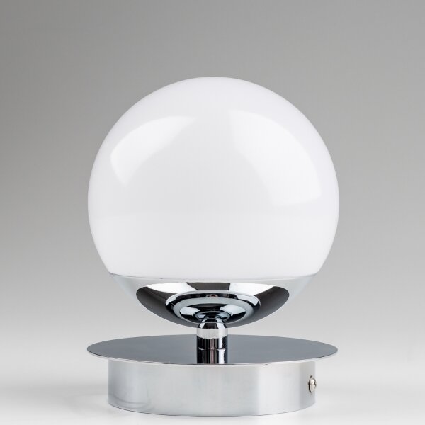 Brilagi - LED Koupel. nást. svítidlo BALL LED/6W/230V 3000/4000/6500K IP44 chrom