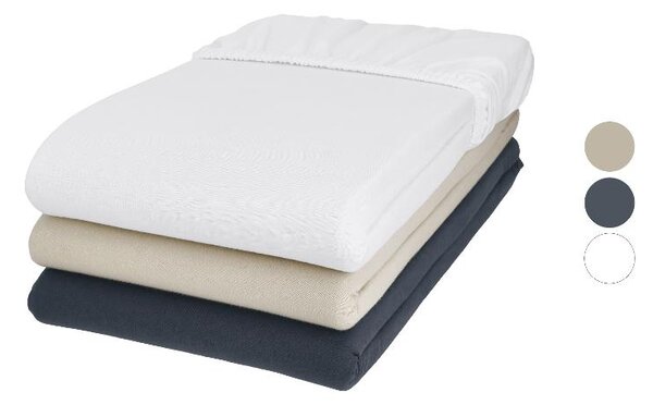 Livarno® Žerzejové napínací prostěradlo, 90–100 x 200 cm (100408009)