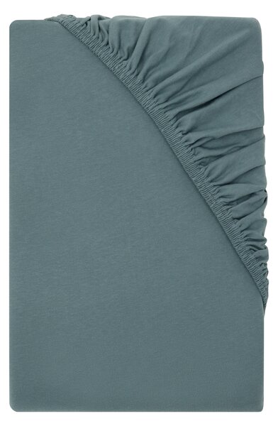 Livarno® Žerzejové napínací prostěradlo, 90-100 x 200 cm (tyrkysová) (100407929002)