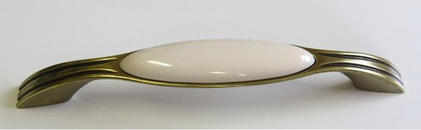 ÚCHYTKA PORCELÁNOVÁ 123/96mm - STAROZLATÁ