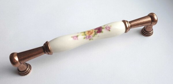 PORCELÁNOVÁ ÚCHYTKA - STAROMĚĎ 175/160 mm