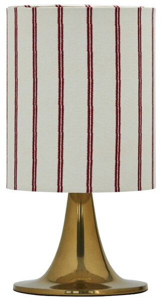 House Doctor Zlatá kovová stolní lampa Tulip