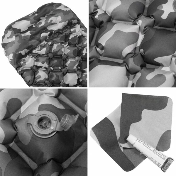 Nafukovací matrace 190x58 cm SPRINGOS PM047 camo