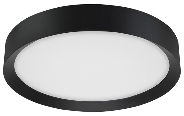 Černé kovové stropní LED světlo Nova Luce Luton 55 cm