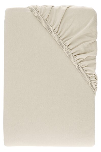Livarno® Žerzejové napínací prostěradlo, 90–100 x 200 cm (béžová) (100408009002)