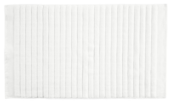 Zone Denmark Bílá bavlněná koupelnová předložka Inu 50 x 80 cm