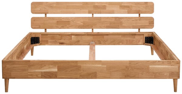 POSTEL, 180/200 cm, divoký dub MID.YOU - Manželské postele, Online Only