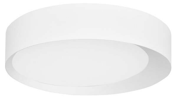 Bílé kovové stropní LED světlo Nova Luce Oby 60 cm
