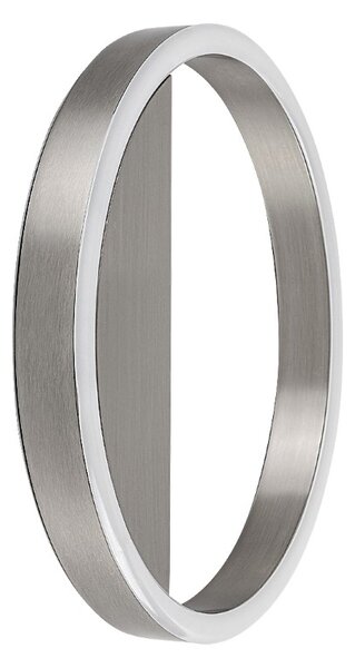 RABALUX 71312 Thrac nástěnné svítidlo D250mm LED 15W/1000lm 4000K kartáčovaný hliník, bílá
