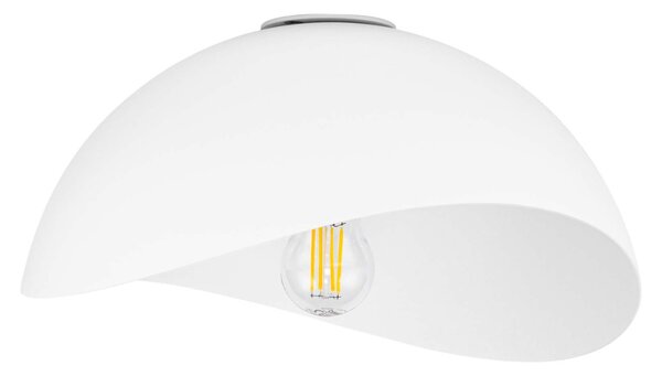 Bílé kovové stropní světlo Nova Luce Opsi 30 cm