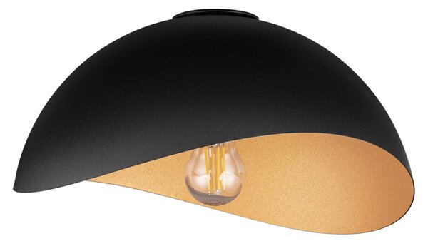 Černo-zlaté kovové stropní světlo Nova Luce Opsi 30 cm
