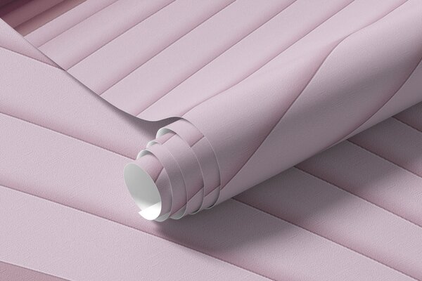Fototapety Elegantní objemné vlny ve 3D stylu v pudrových odstínech, Fototapety 3D, Fototapety 3d geometrické tvary, w01147v1 : uwalls.cz
