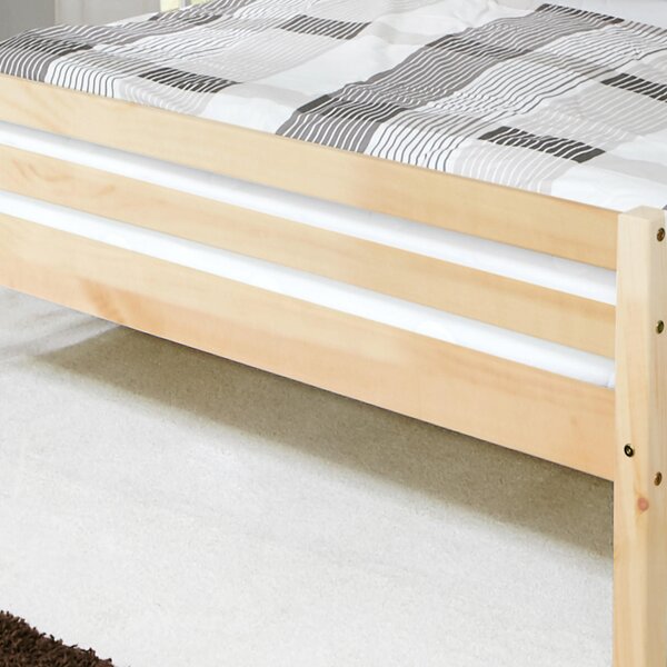 POSTEL, 140/200 cm barvy borovice MID.YOU - Jednolůžkové postele, Online Only