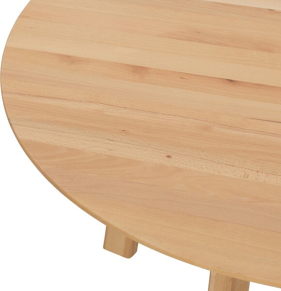 JÍDELNÍ STŮL, jádrový buk, jádrový buk, 120/120/75 cm P & B - Jídelní stoly, Online Only