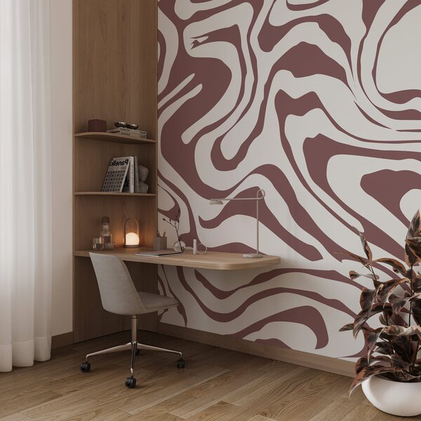 Fototapeta Abstraktní vlny v jemných odstínech, Abstraktní fototapety, Populární fototapety, t00780v3 - Tapeko.co.cz