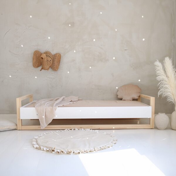 Moderní postel Luz Velikost spací plochy: 160x80, Barva: přírodní