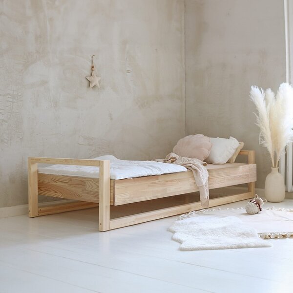 Moderní postel Luz Velikost spací plochy: 160x80, Barva: přírodní