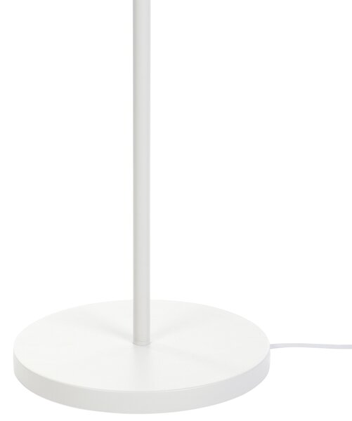 Stojací lampa LOURENS Kov Krémově bílá