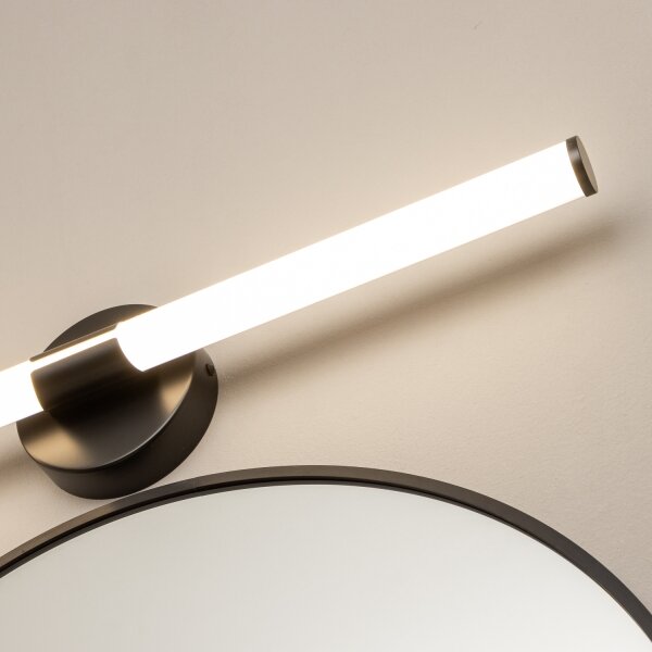 Brilagi - LED Koupelnové osvětlení zrcadla LARA LED/10W/230V IP44 černá