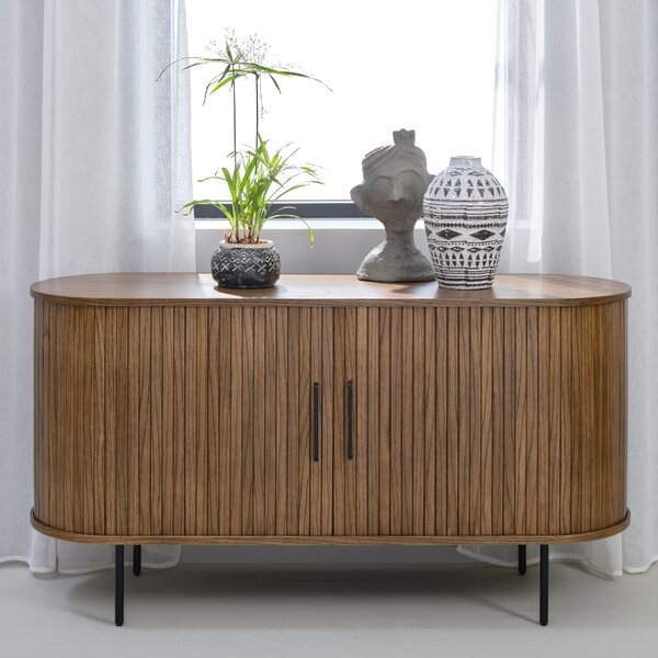 Unique Furniture Dubová komoda Nola 140 x 45 cm