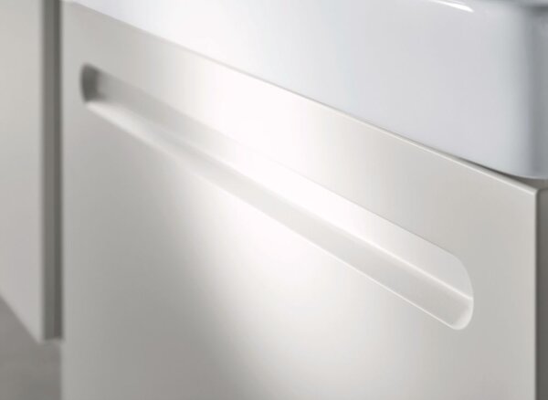 Duravit No. 1 skříňka 54x42.6x47.8 cm pod umyvadlo závěsná bílá N14381018180000