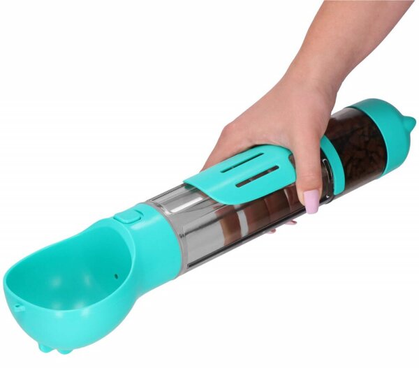 Cestovní láhev pro psy 4v1 500 ml SPRINGOS PA0297