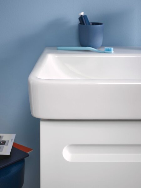 Duravit No. 1 skříňka 44x38.6x47.8 cm pod umyvadlo závěsná bílá N14267R18180000
