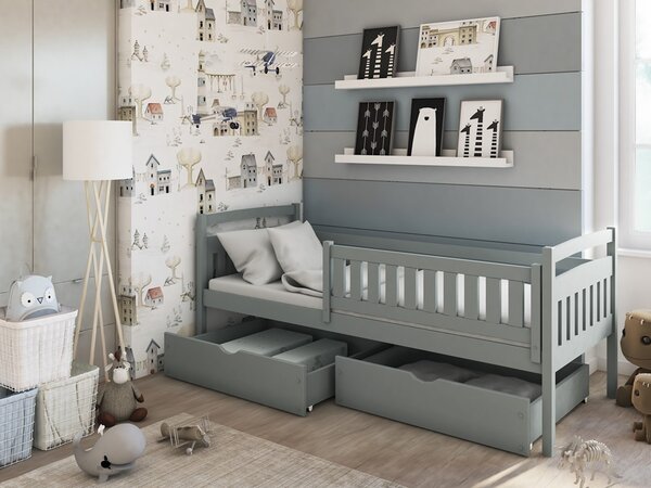 Dětská postel Terezka Velikost spací plochy: 160x80, Barva: bílá