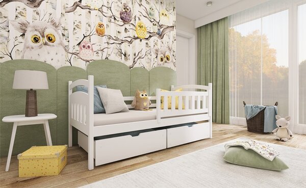 Dětská postel Terezka Velikost spací plochy: 160x80, Barva: bílá