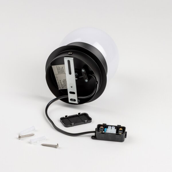 Brilagi - LED Koupel. nást. svítidlo BALL LED/6W/230V 3000/4000/6500K IP44 černá