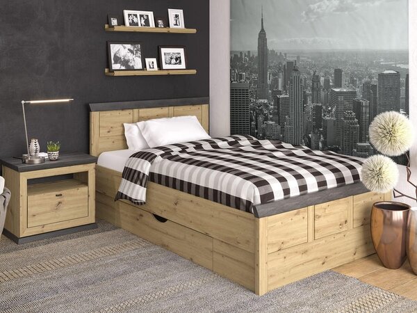 POSTEL 120/200 cm, Hom`in - Dětské pokoje sestavy