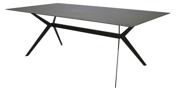 JÍDELNÍ STŮL, šedá, černá, 180/90/75 cm Hom`in - Jídelní stoly