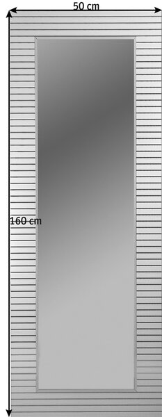 NÁSTĚNNÉ ZRCADLO 50/160/0,3 cm Xora