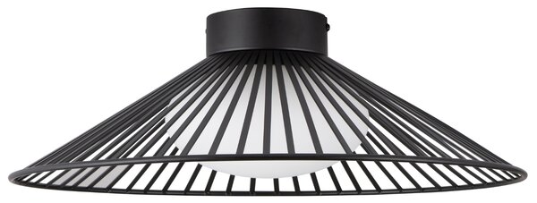 Nova Luce Černé stropní LED světlo Brume 50 cm