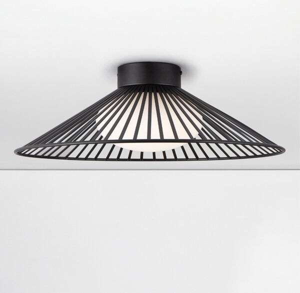 Nova Luce Černé stropní LED světlo Brume 50 cm