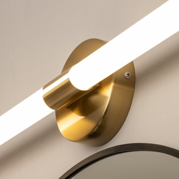 Brilagi - LED Koupelnové osvětlení zrcadla LARA LED/10W/230V IP44 zlatá
