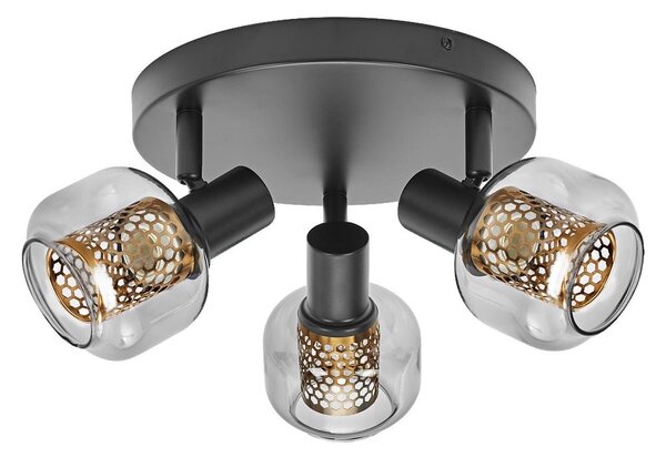 Kruhové stropní svítidlo 3 x E14 8.4W FIREFLY, teplá bílá