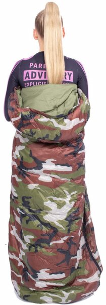 Spací pytel 210x73 cm, khaki SPRINGOS ZOLA