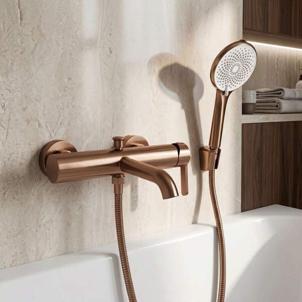 Koupelnová baterie REA Ontario Side Brush Copper