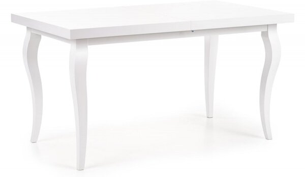 Halmar Rozkládací jídelní stůl MOZART 140(180)x80 bílý