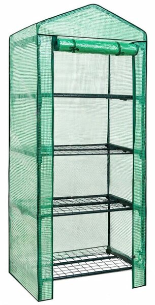 Zahradní foliovník 70x50x160 cm 4 police SPRINGOS GT0008