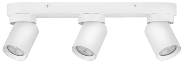 Bílé kovové bodové světlo Nova Luce Amecy 39 cm