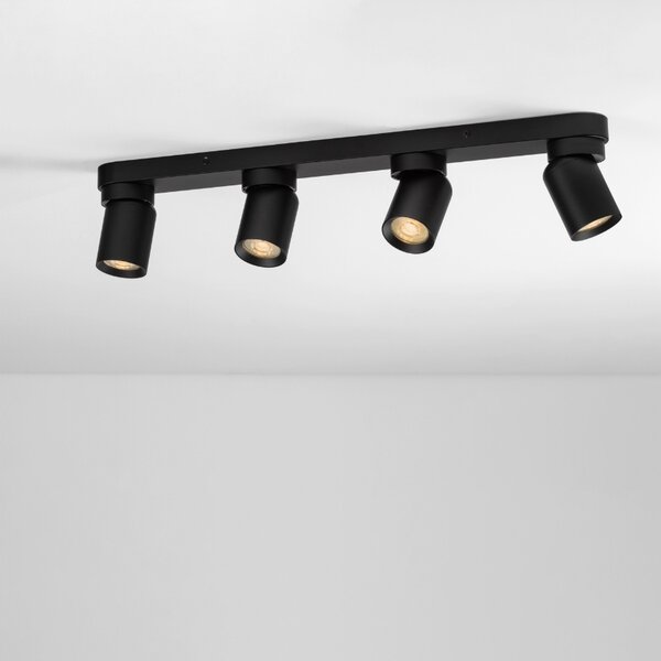 Černé kovové bodové světlo Nova Luce Amecy 60 cm