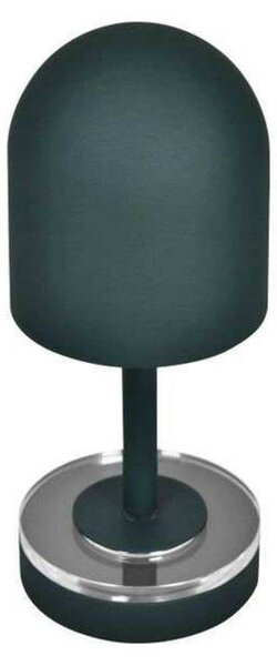 AYTM Akumulátorová lampa Luceo, lesní zelená, kov, 24 cm, stmívatelné, IP44, stmívatelný, Zelená, Obývací pokoj / jídelna, kov, Moderní