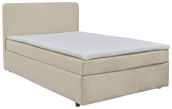 KONTINENTÁLNÍ POSTEL, 120/200 cm, textil, béžová MID.YOU, Online Only