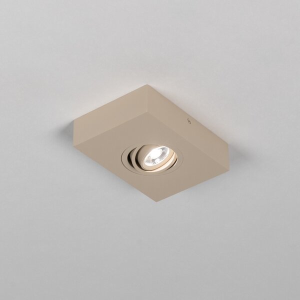 Stropní LED svítidlo Spot Quality Quadra 1 Taupe (LMD)