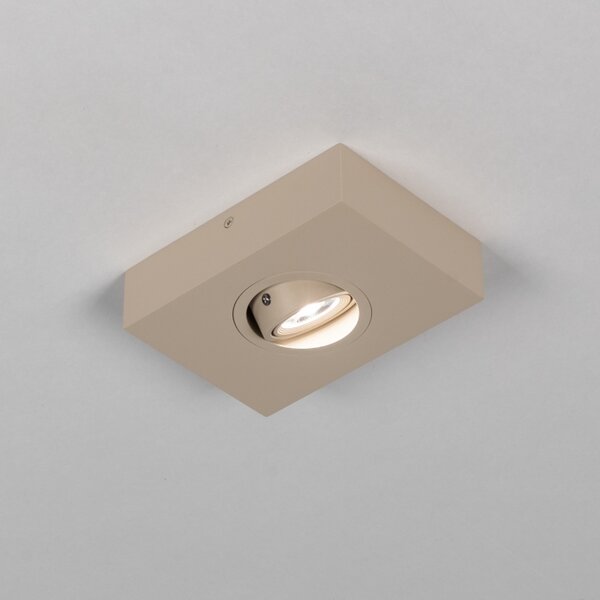 Stropní LED svítidlo Spot Quality Quadra 1 Taupe (LMD)