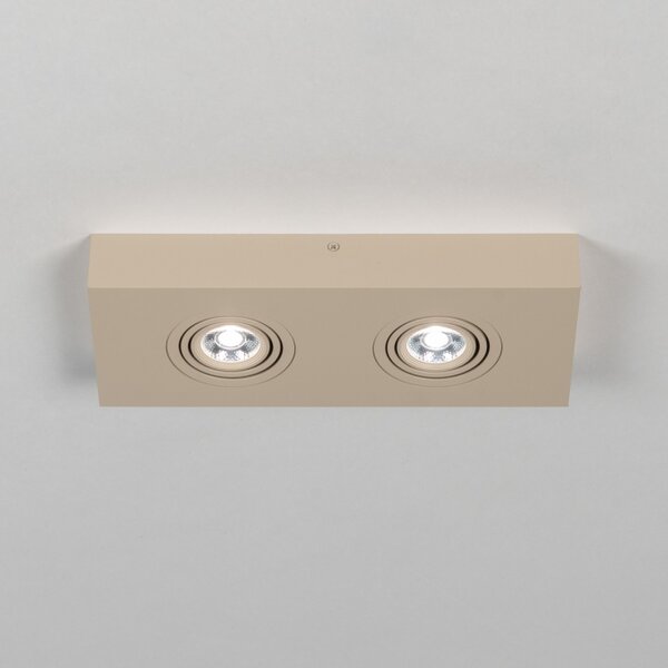 Stropní LED svítidlo Spot Quality Quadra 2 Taupe (LMD)
