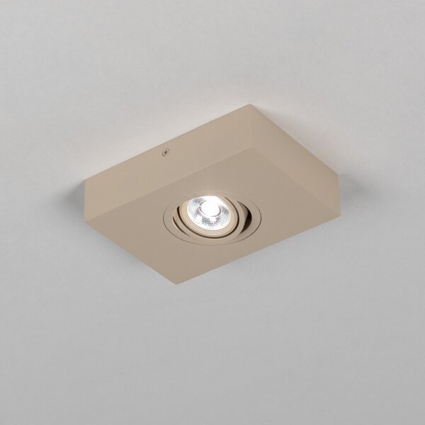 Stropní LED svítidlo Spot Quality Quadra 1 Taupe (LMD)